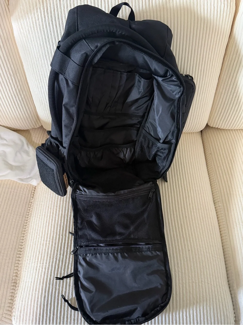 Tactical Black Men's Baby Gear Backpack and all accessories